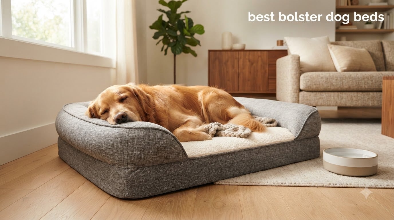 best bolster dog beds