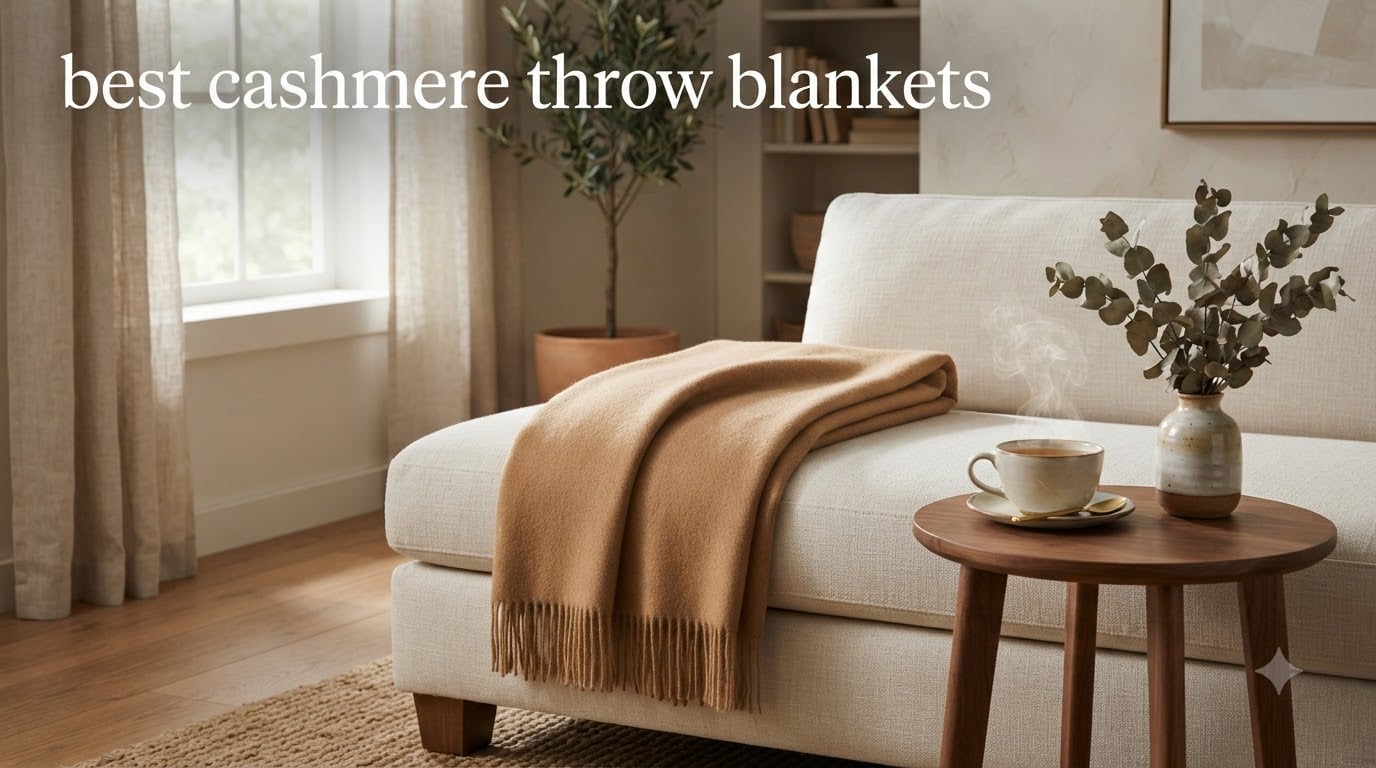 best cashmere throw blankets