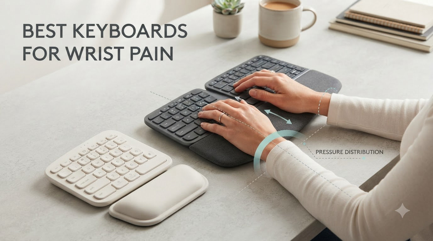 best keyboards for wrist pain