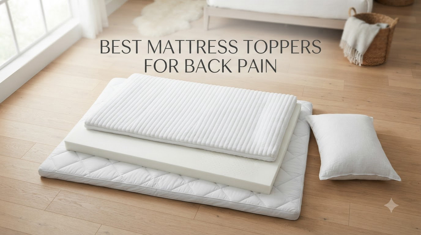 best mattress toppers for back pain