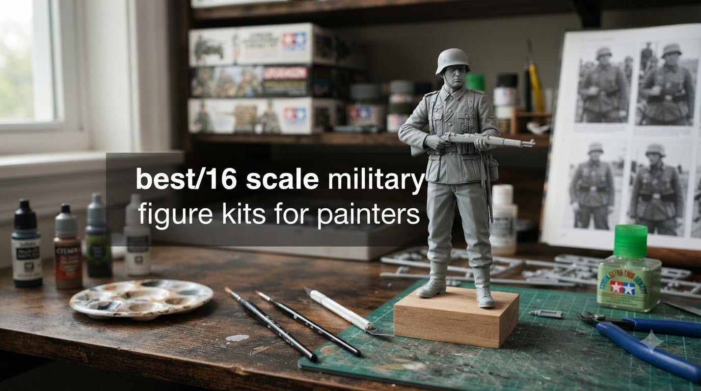 best 1/16 scale military figure kits for painters