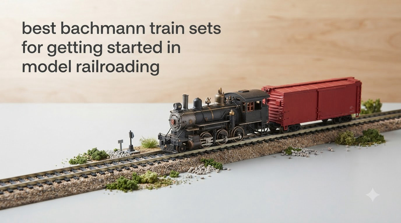 best bachmann train sets for getting started in model railroading