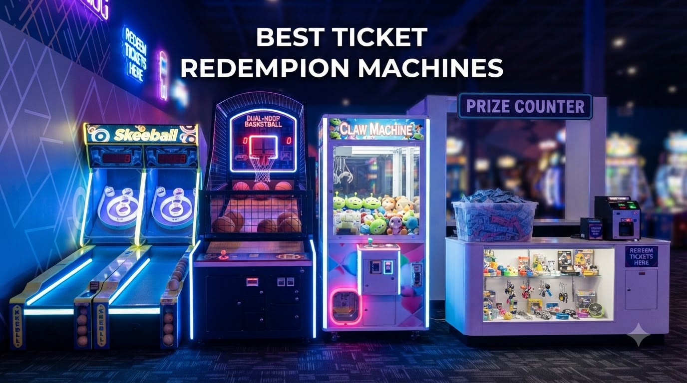 best ticket redemption machines
