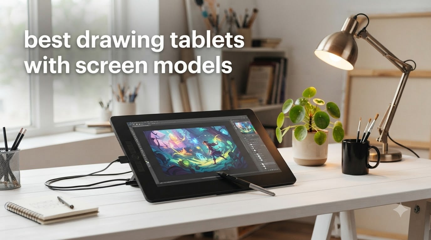 best drawing tablets with screen models