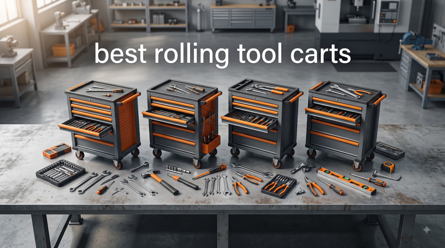 best rolling tool carts
