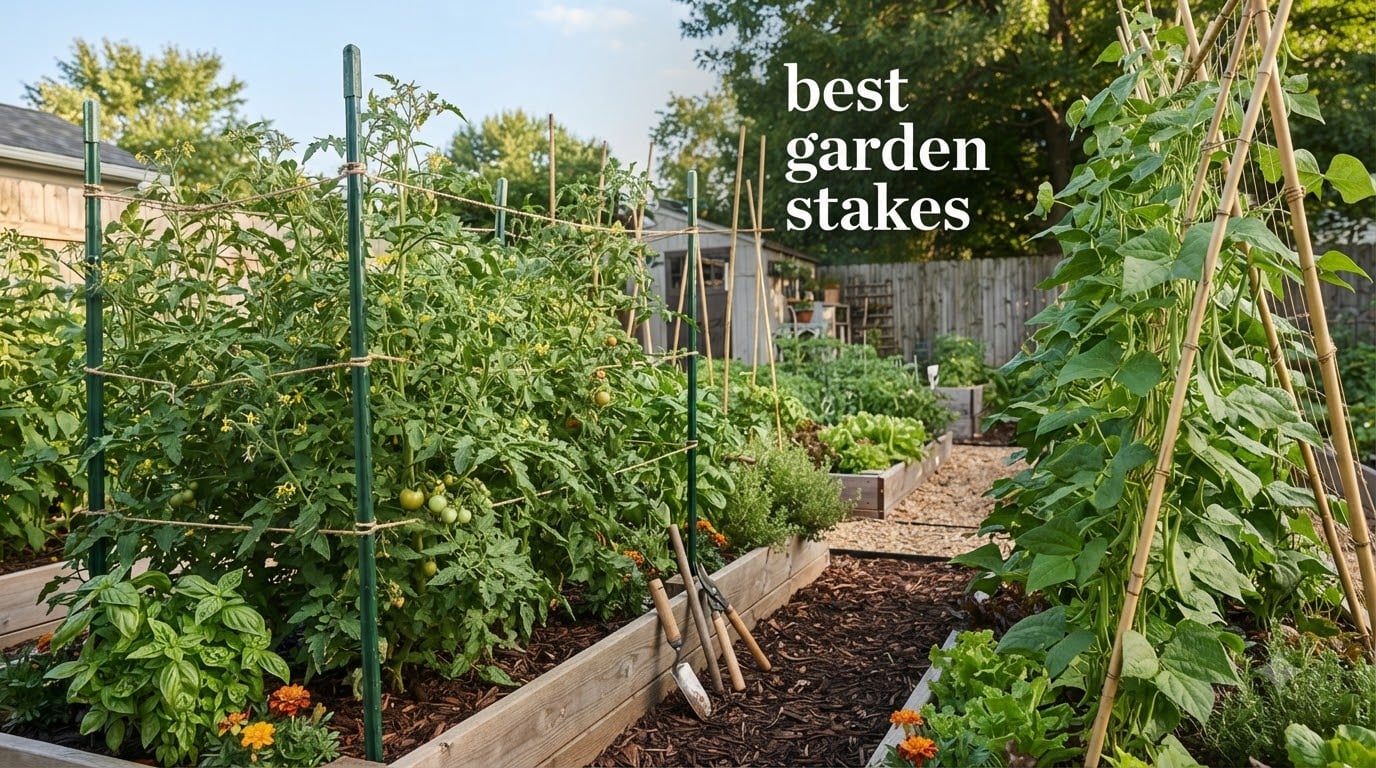 best garden stakes