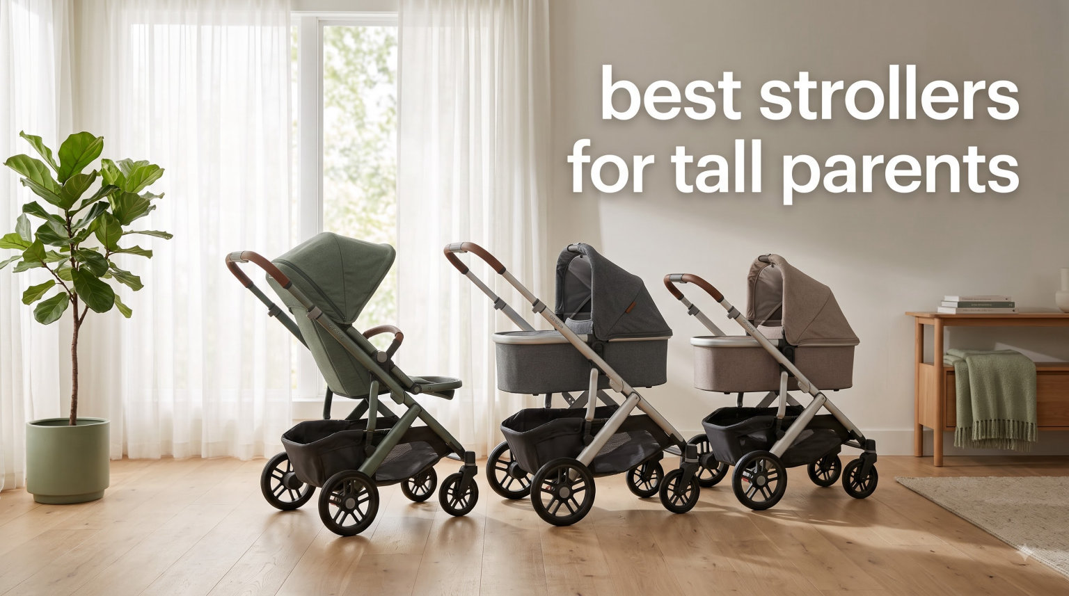 best strollers for tall parents