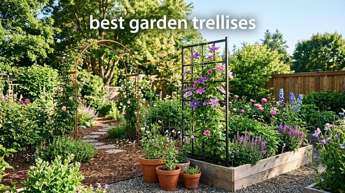 best garden trellises