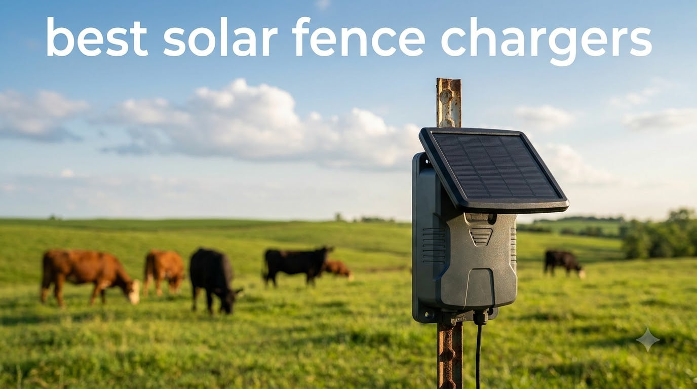 best solar fence chargers