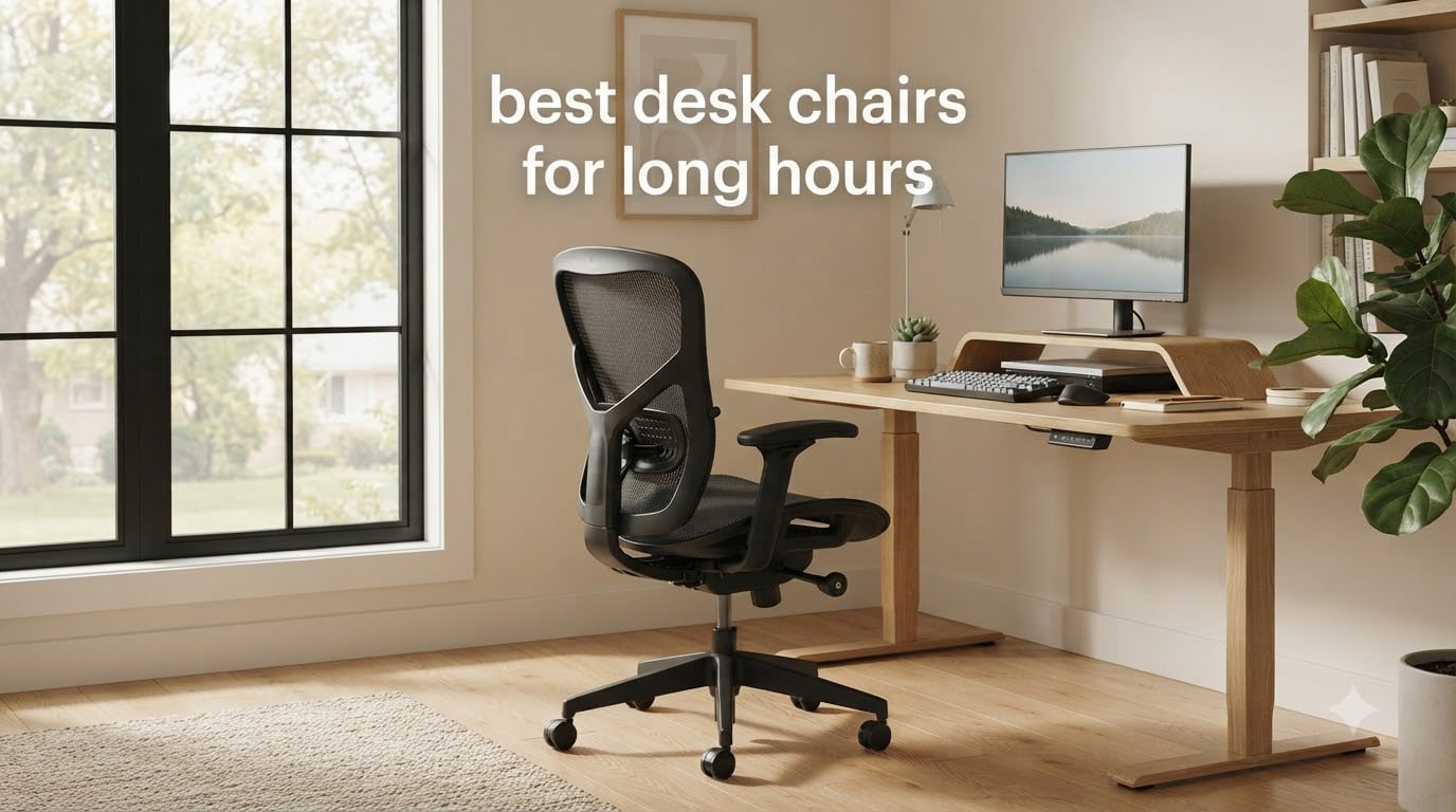 best desk chairs for long hours