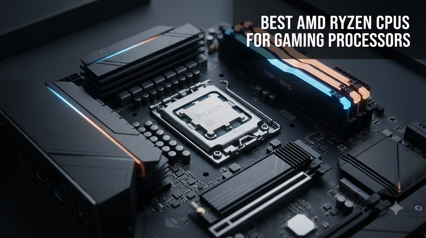 best amd ryzen cpus for gaming processors