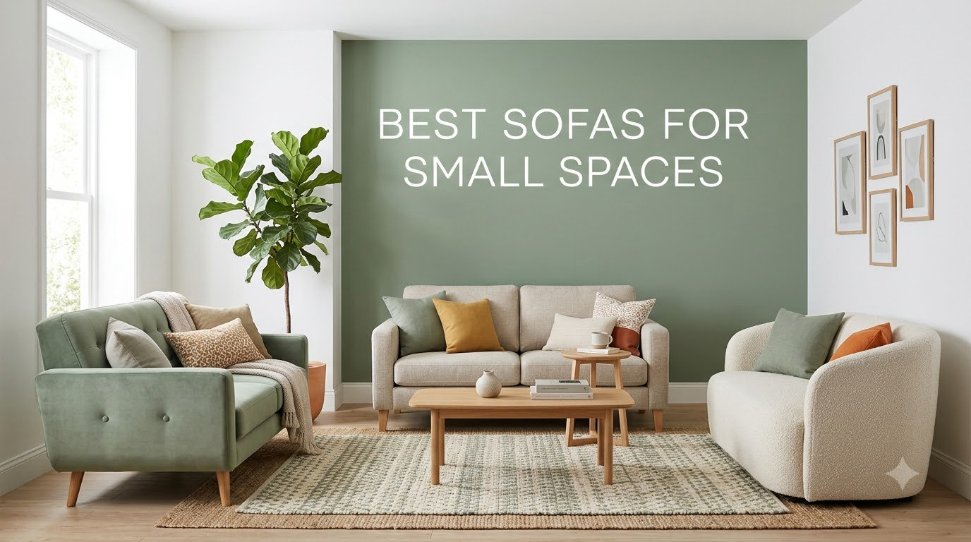 best sofas for small spaces