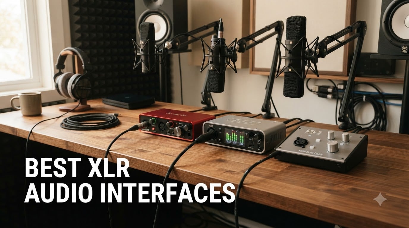 best xlr audio interfaces