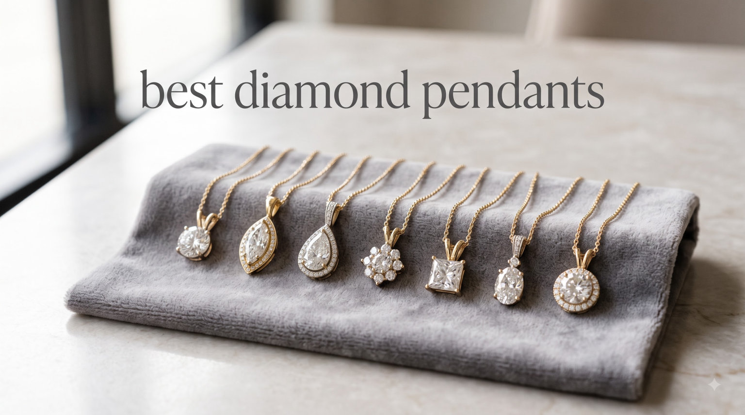 best diamond pendants