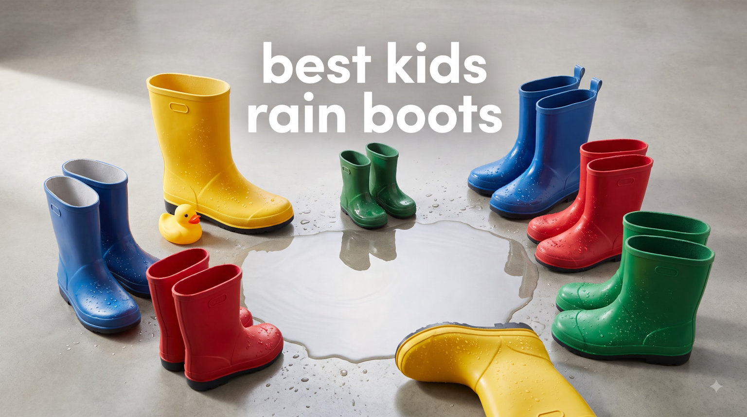 best kids rain boots