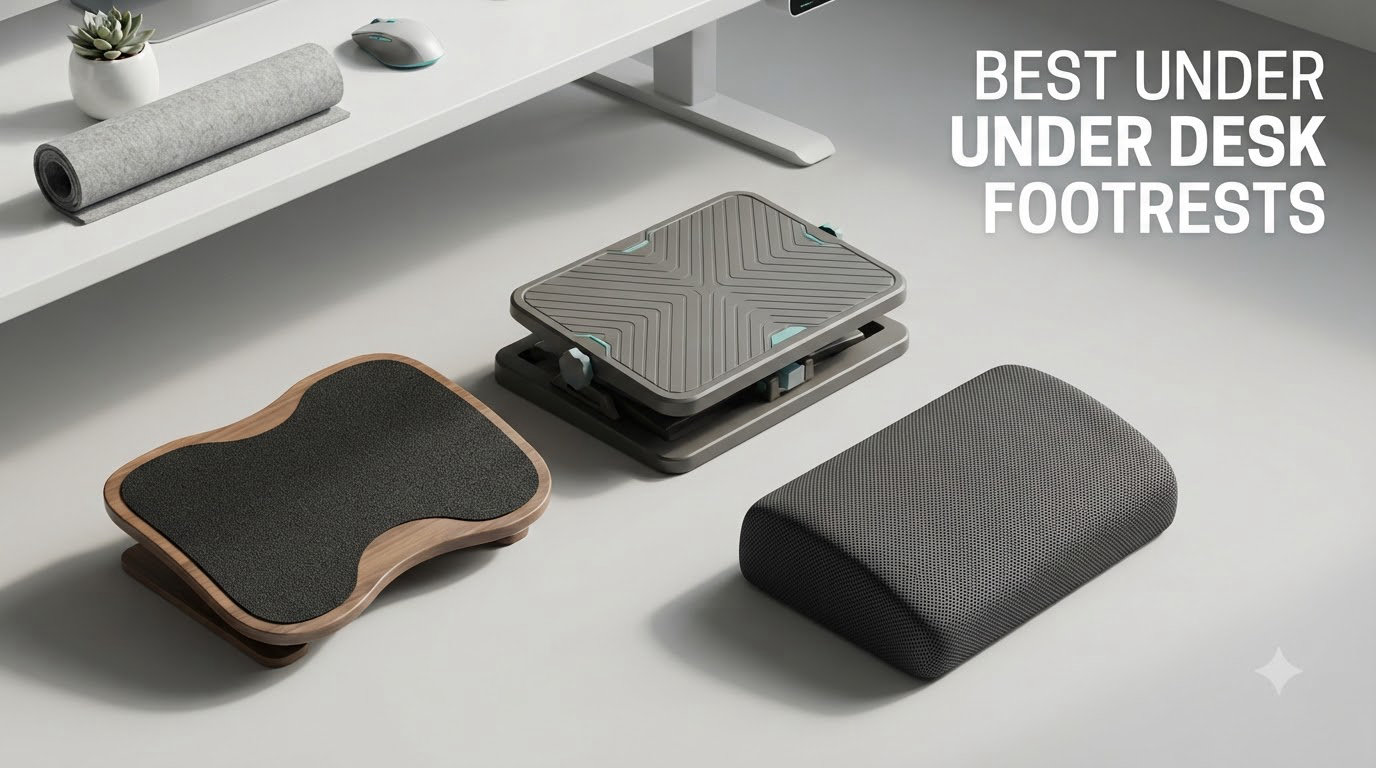 best under desk footrests