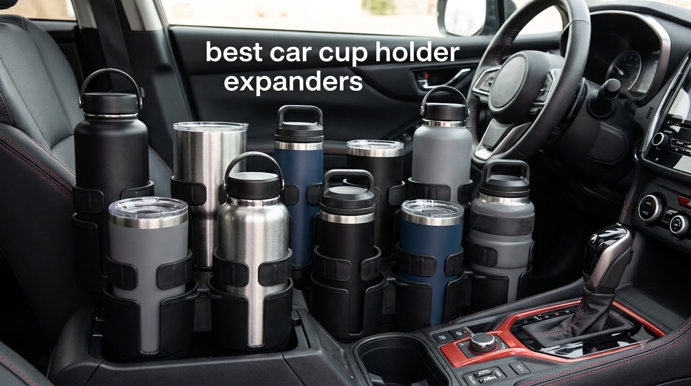 best car cup holder expanders
