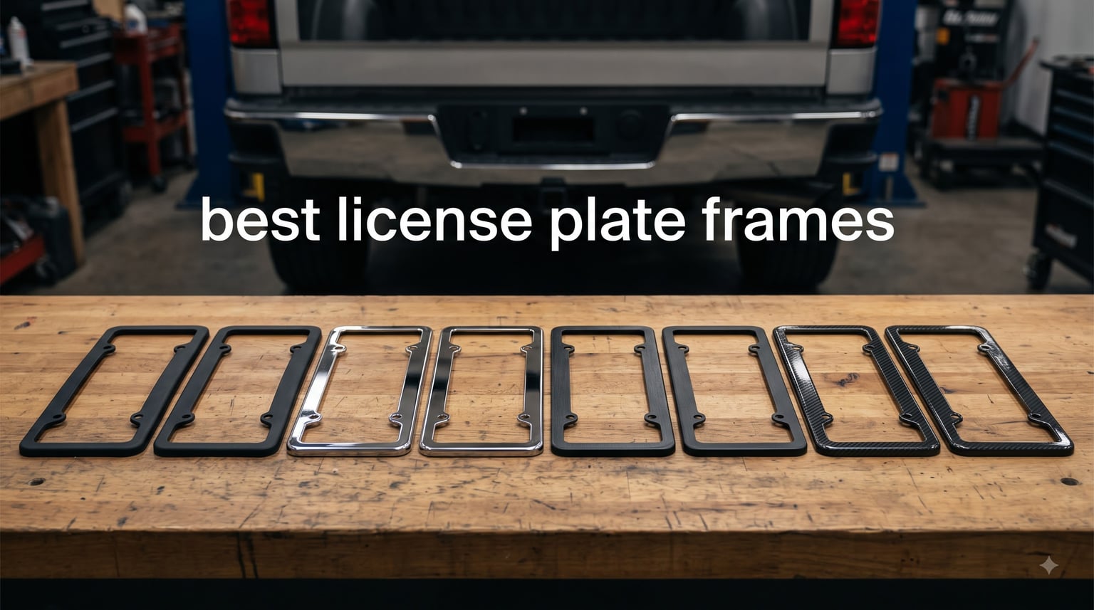best license plate frames