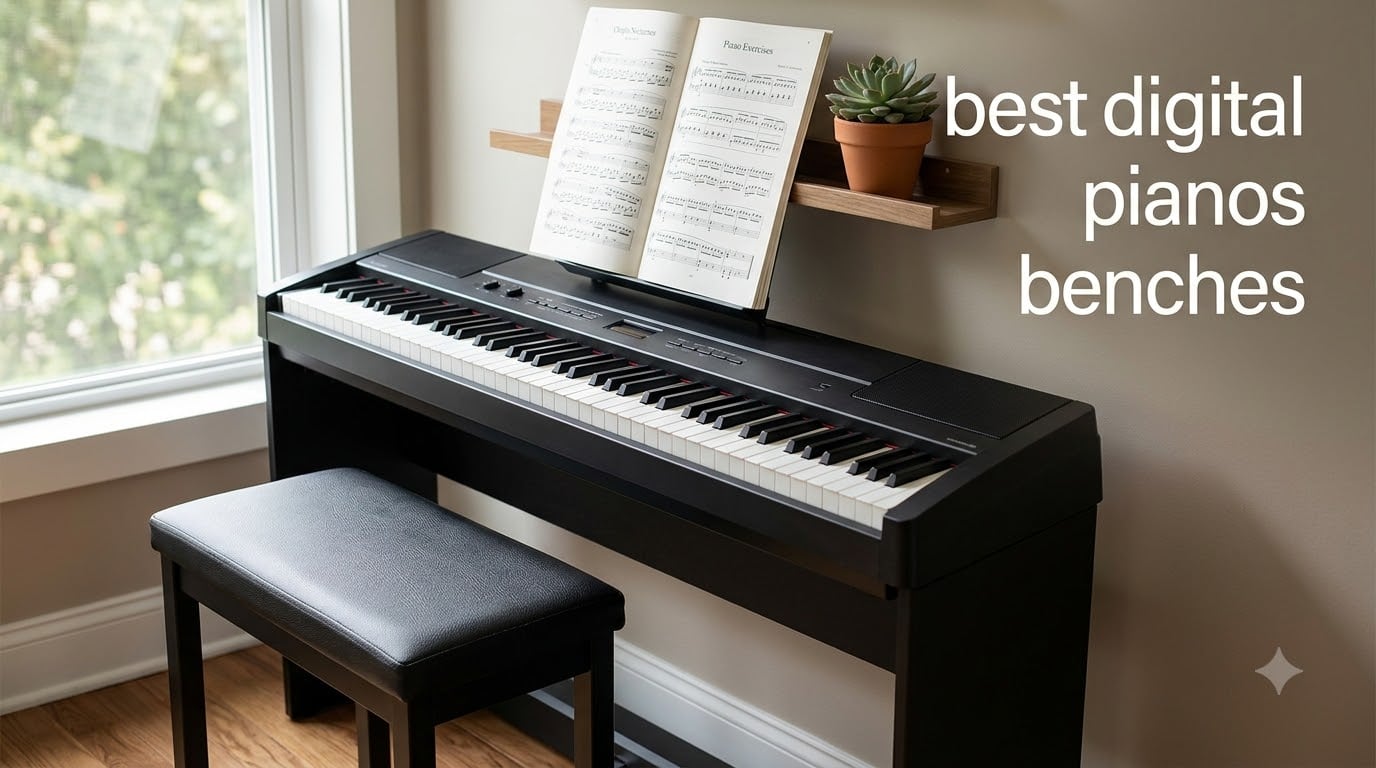 best digital pianos benches
