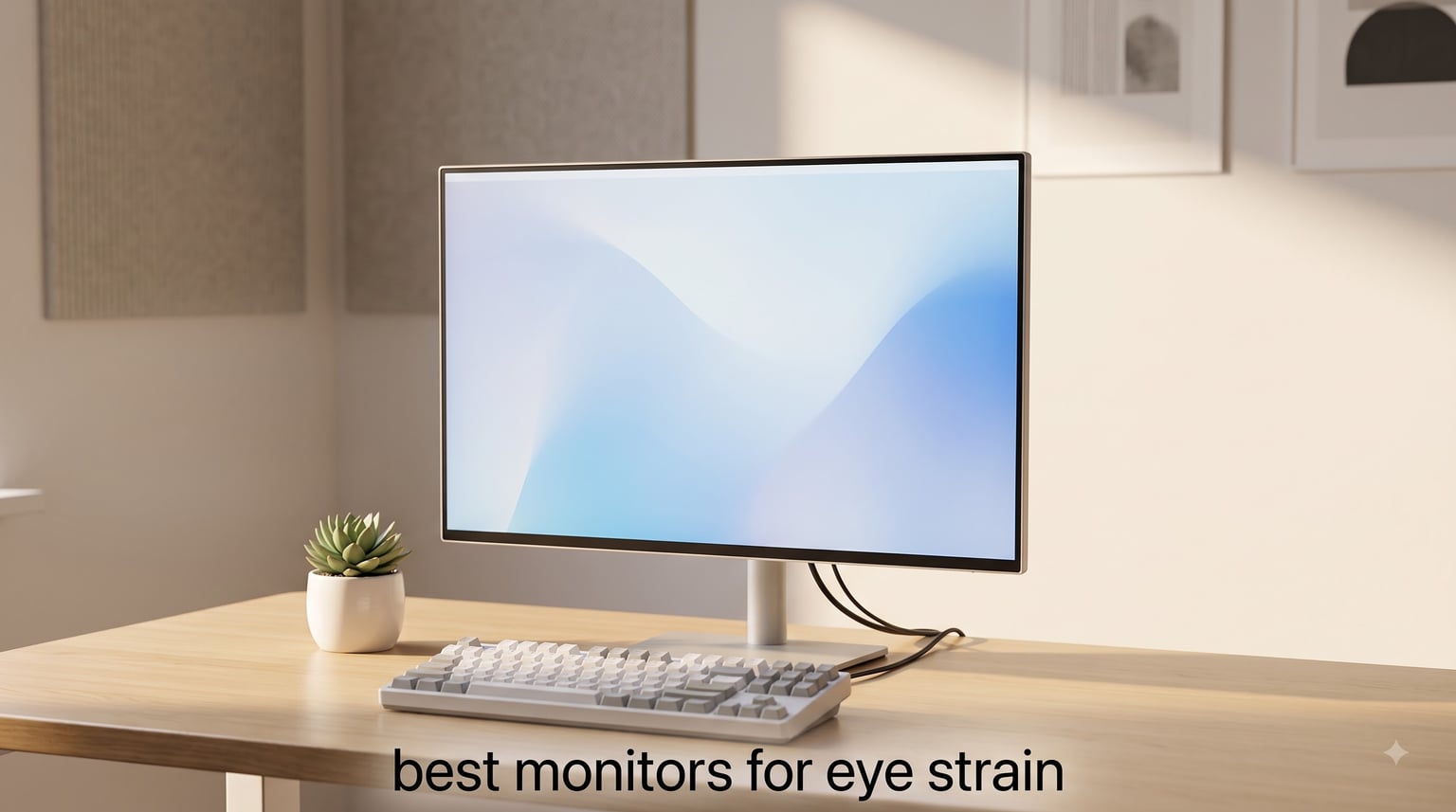 best monitors for eye strain