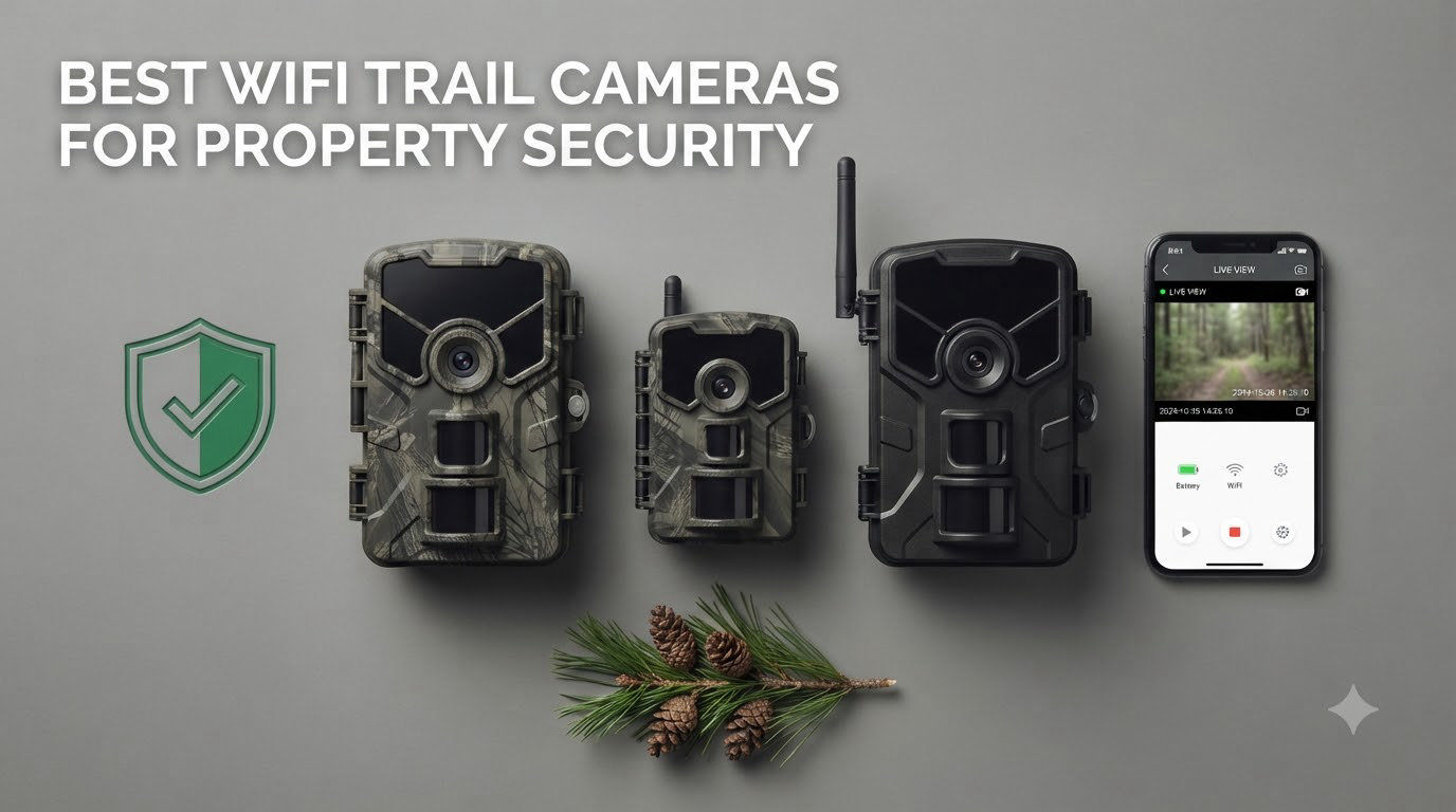 best wifi trail cameras for property security