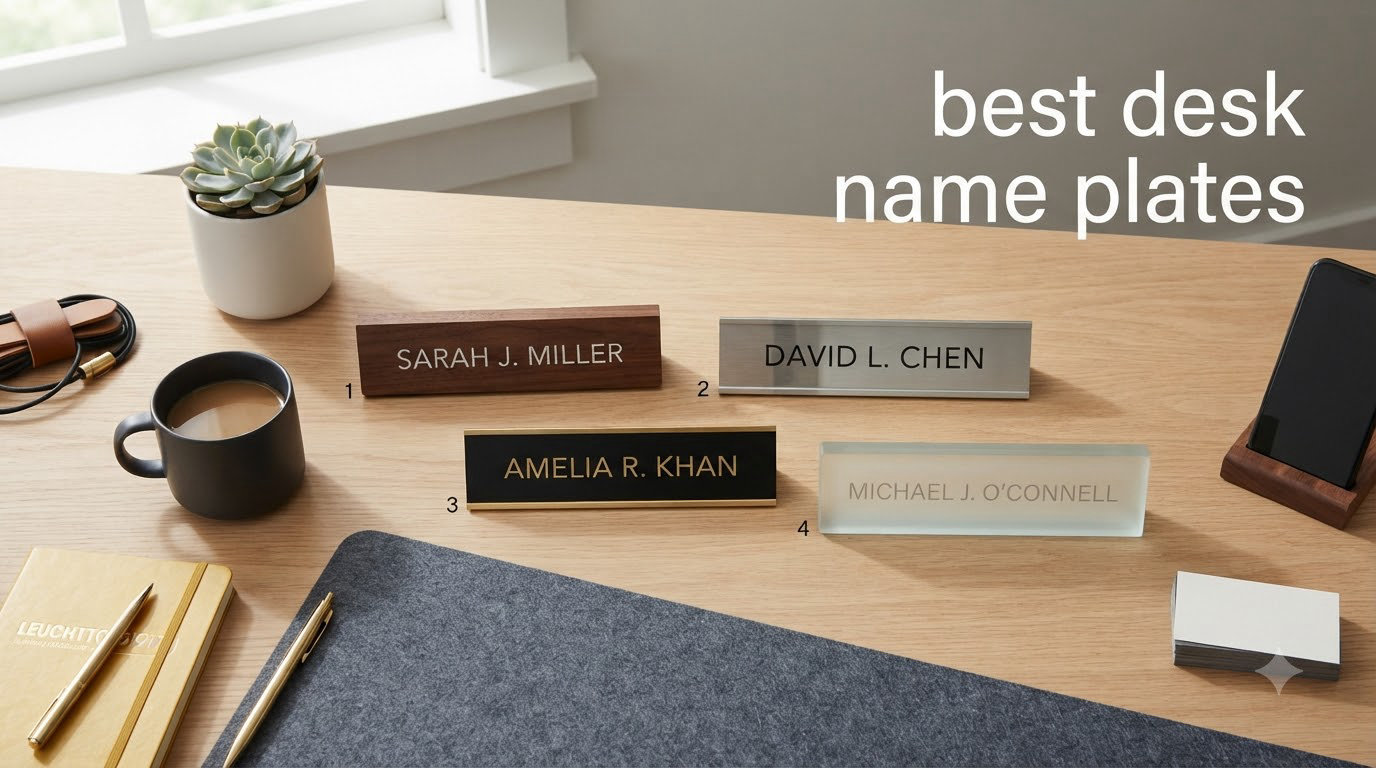 best desk name plates