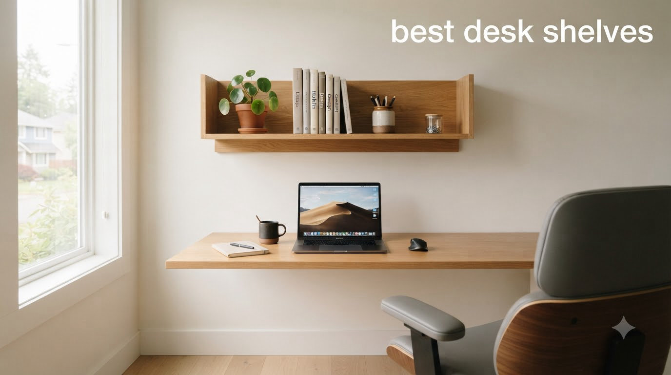 best desk shelves