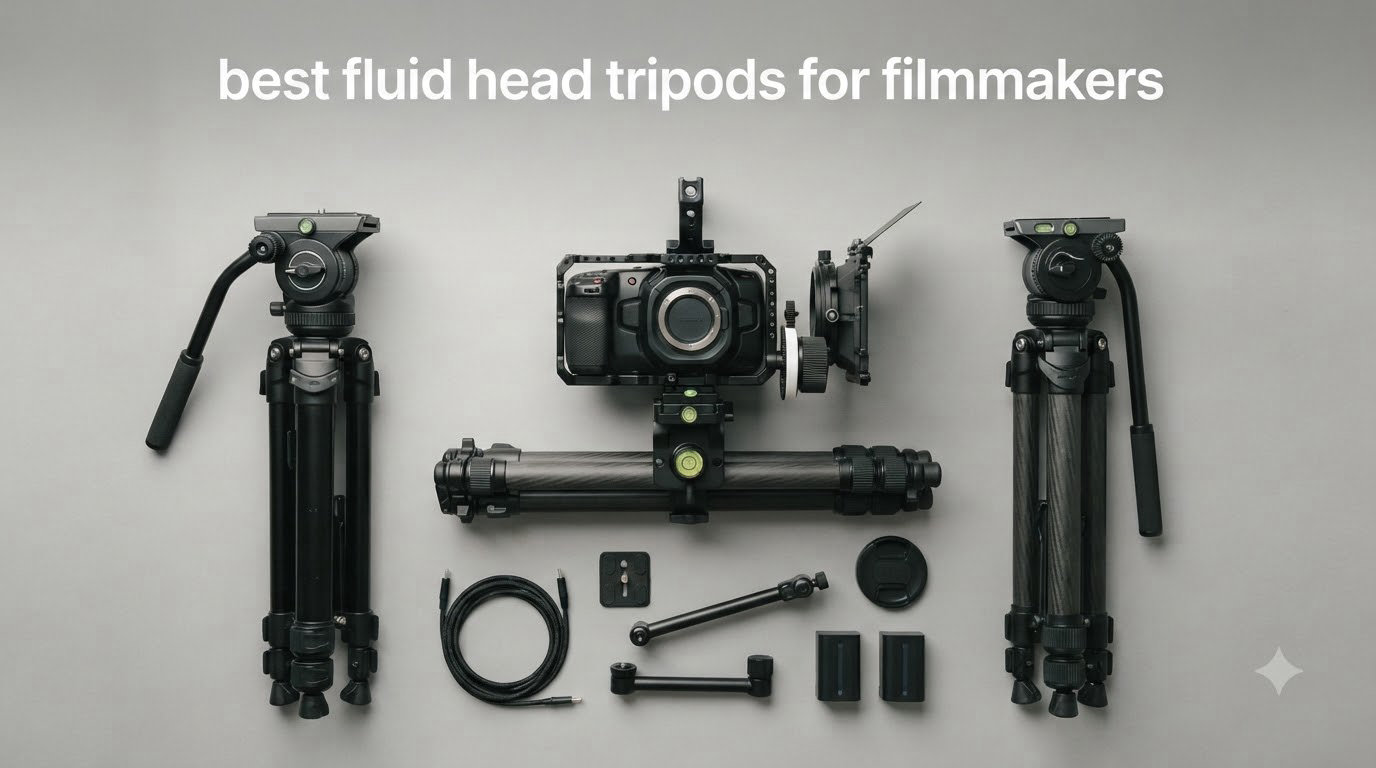 best fluid head tripods for filmmakers