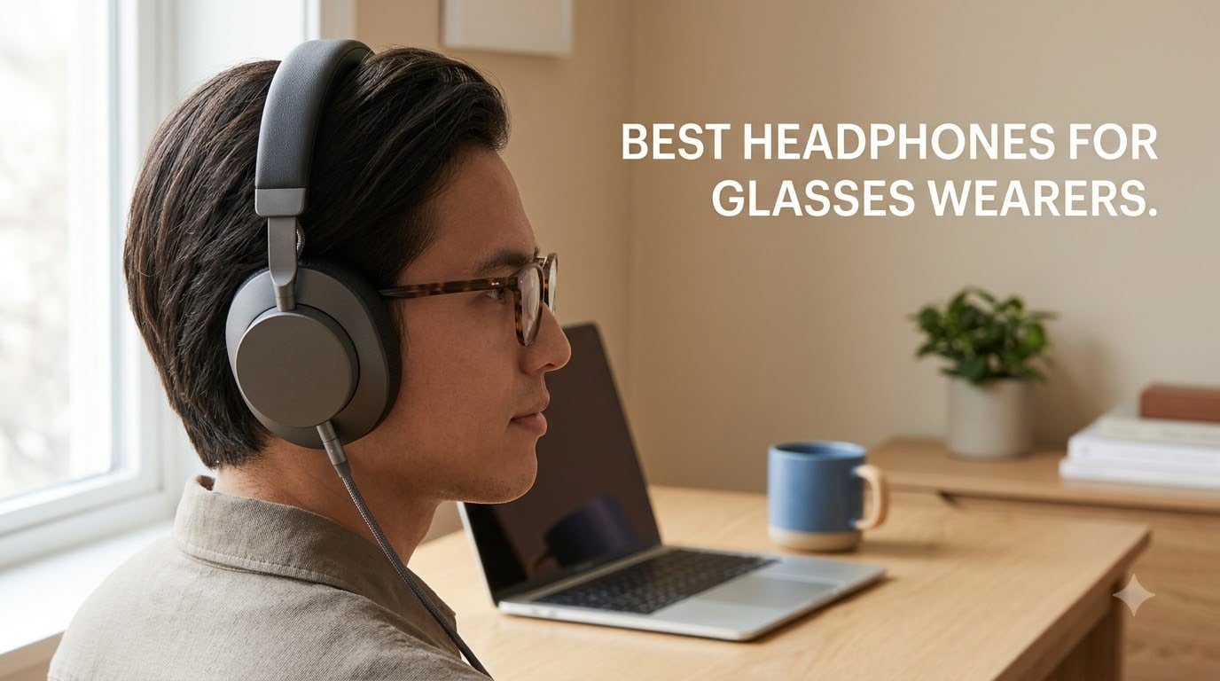 best headphones for glasses wearers