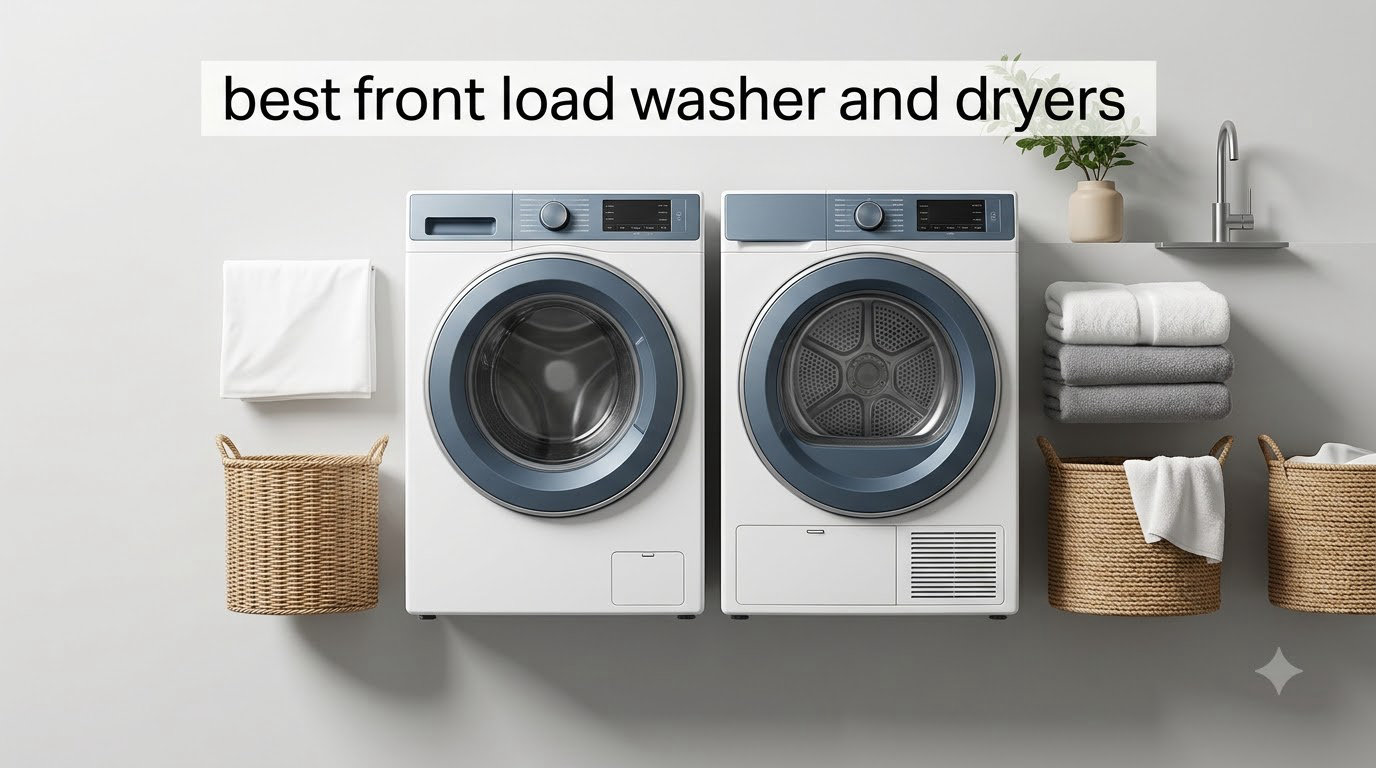 best front load washer and dryers