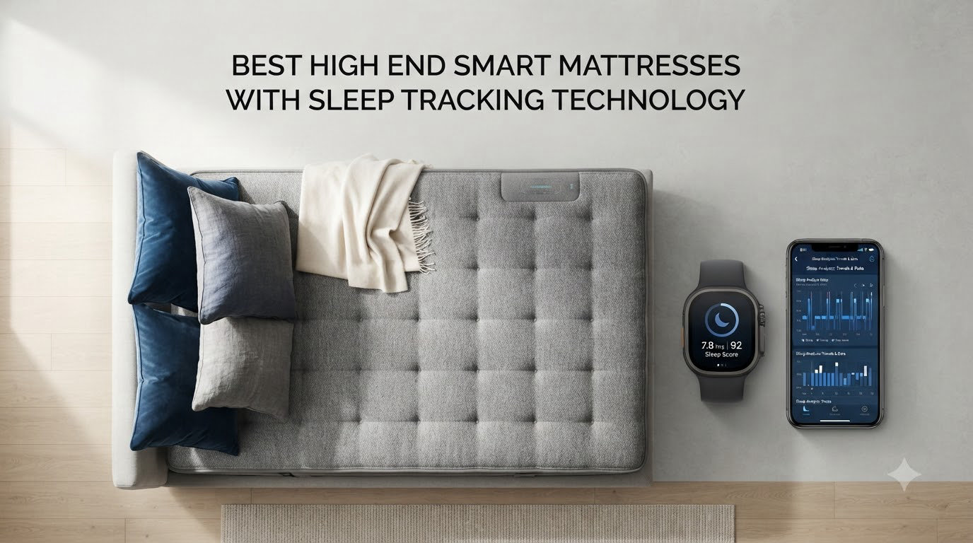 best high end smart mattresses with sleep tracking technology