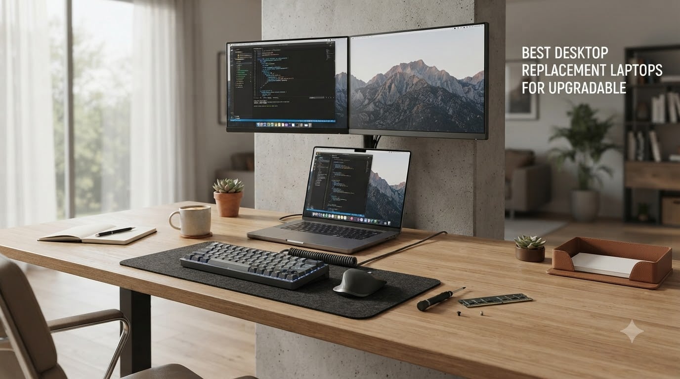 best desktop replacement laptops for upgradable