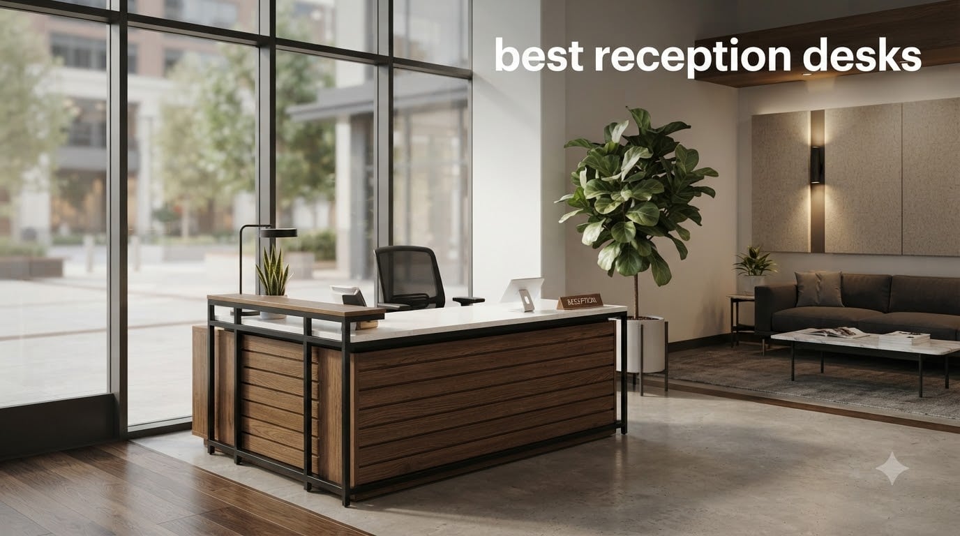 best reception desks