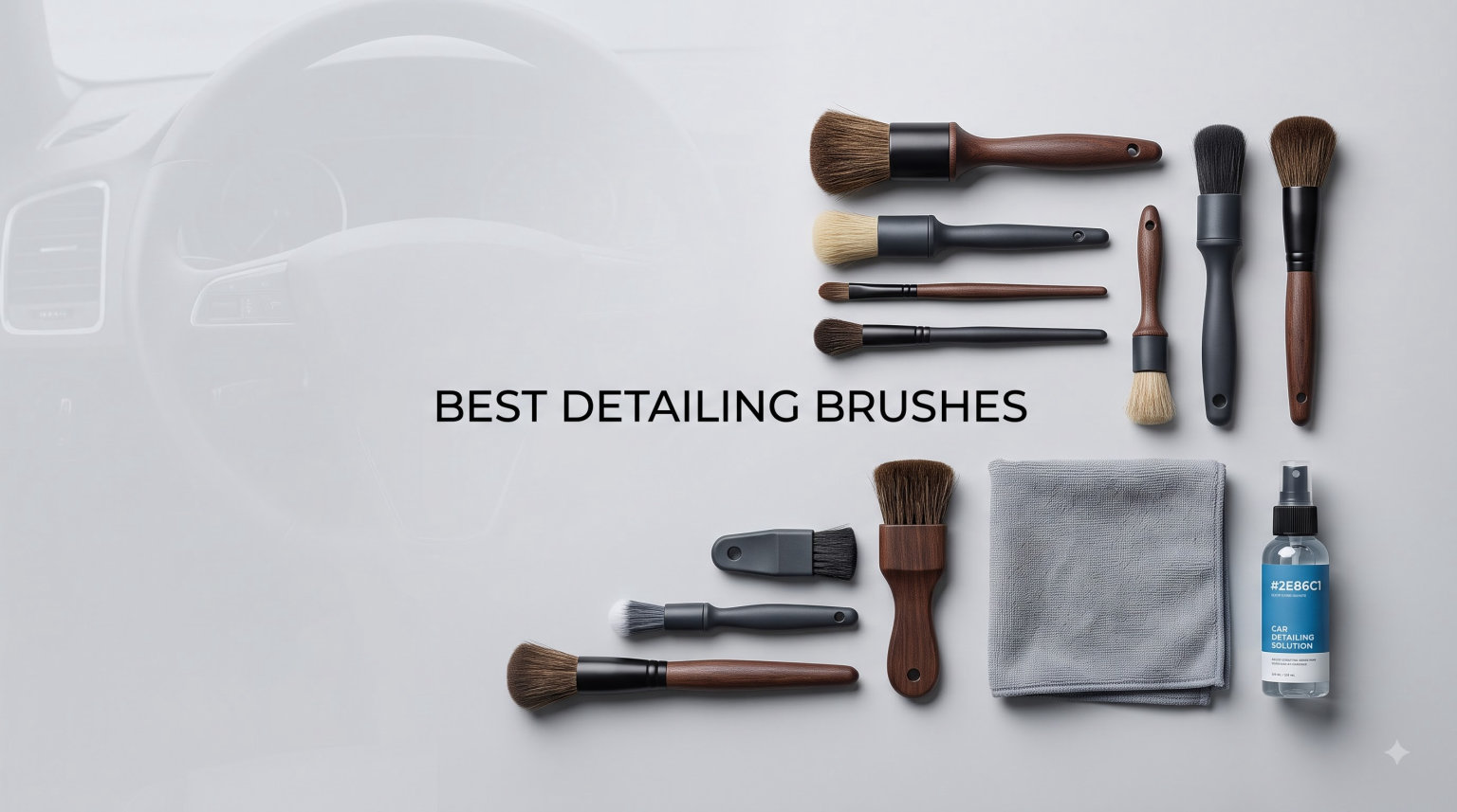 best detailing brushes