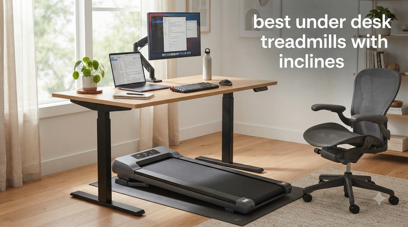 best under desk treadmills with inclines