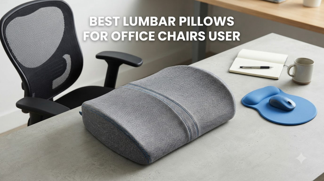 best lumbar pillows for office chairs user
