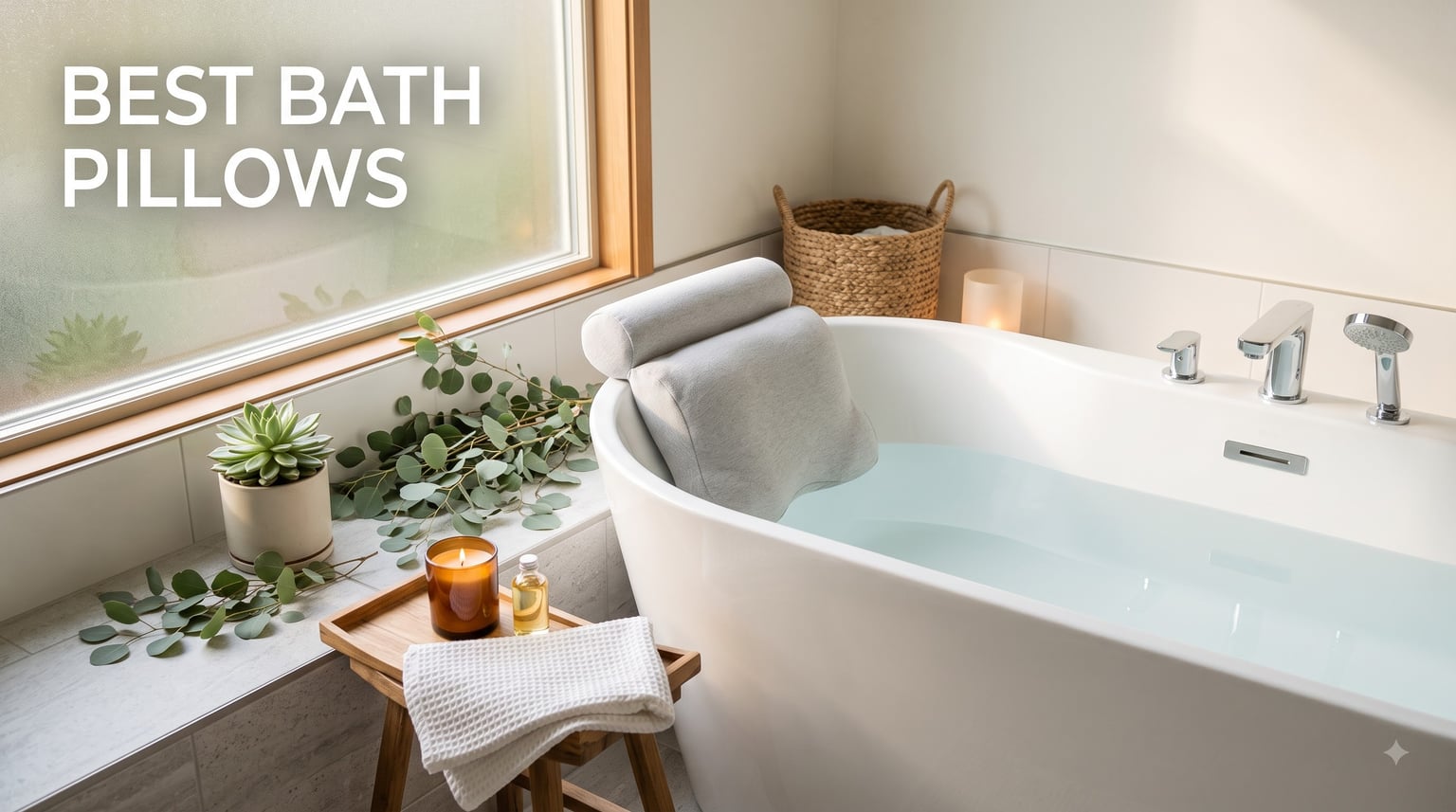 best bath pillows