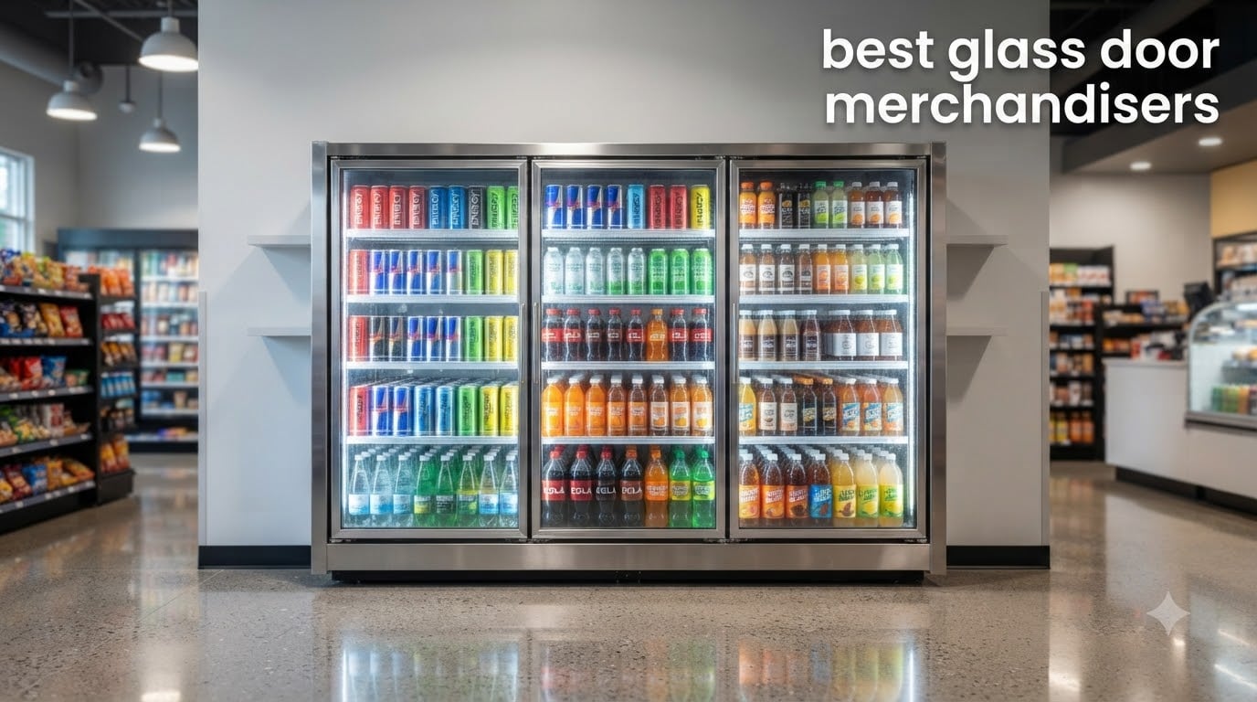 best glass door merchandisers