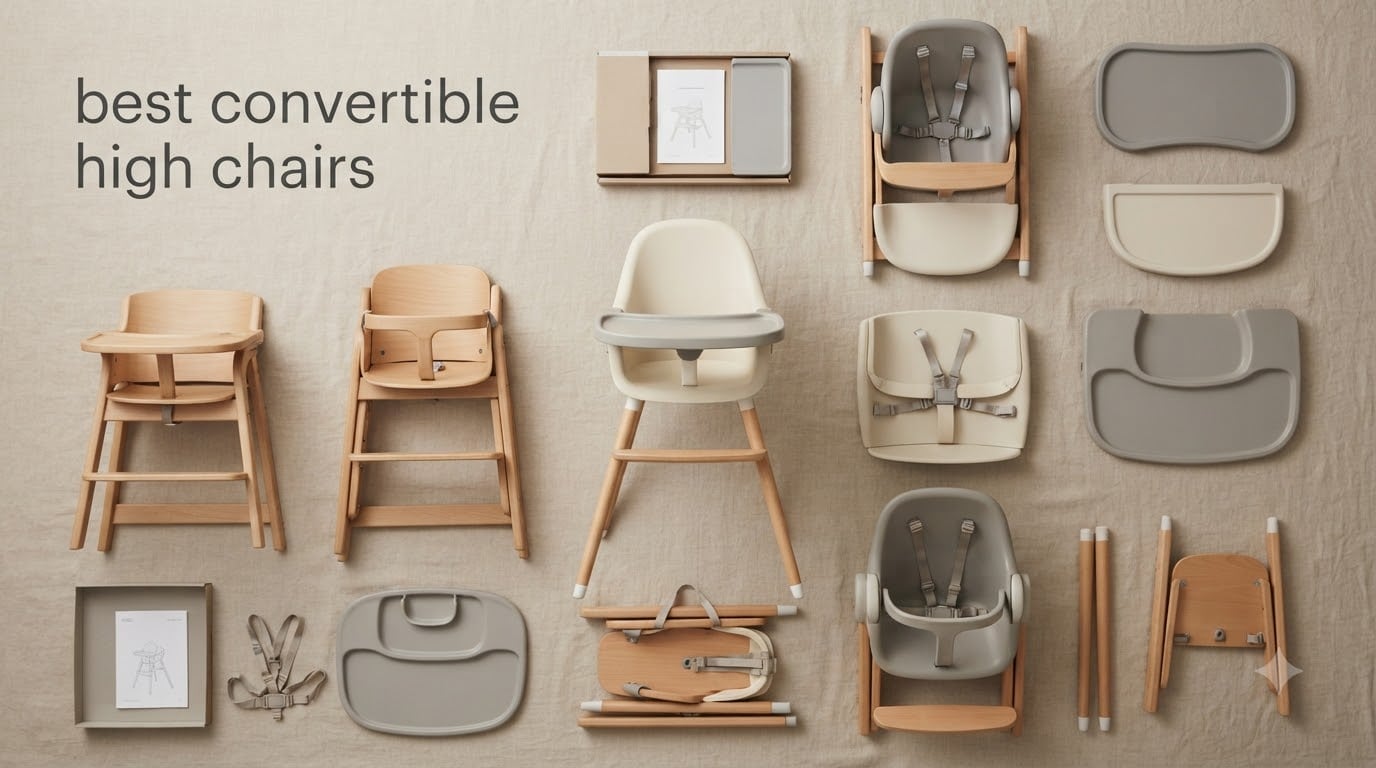 best convertible high chairs