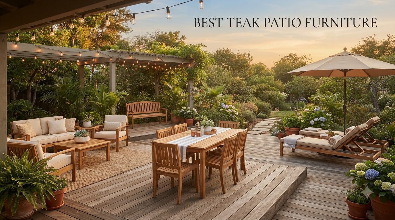 best teak patio furniture