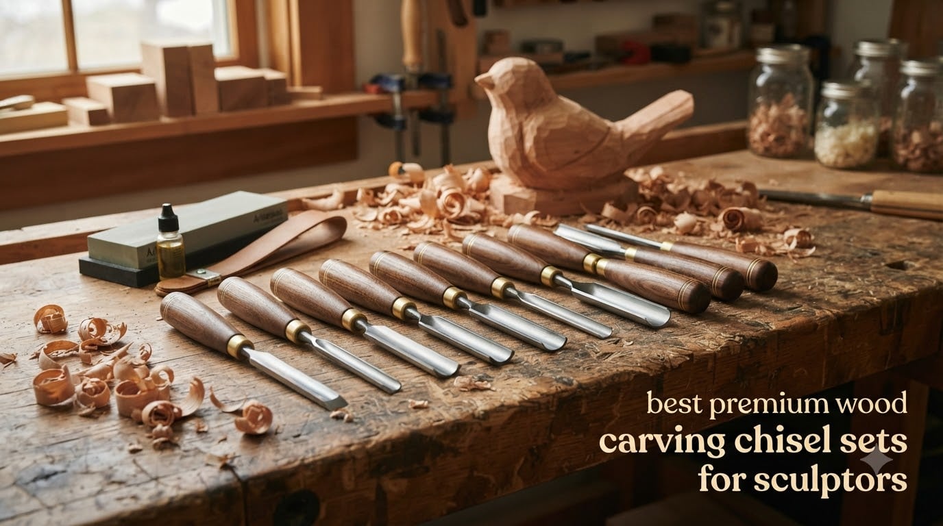 best premium wood carving chisel sets for sculptors