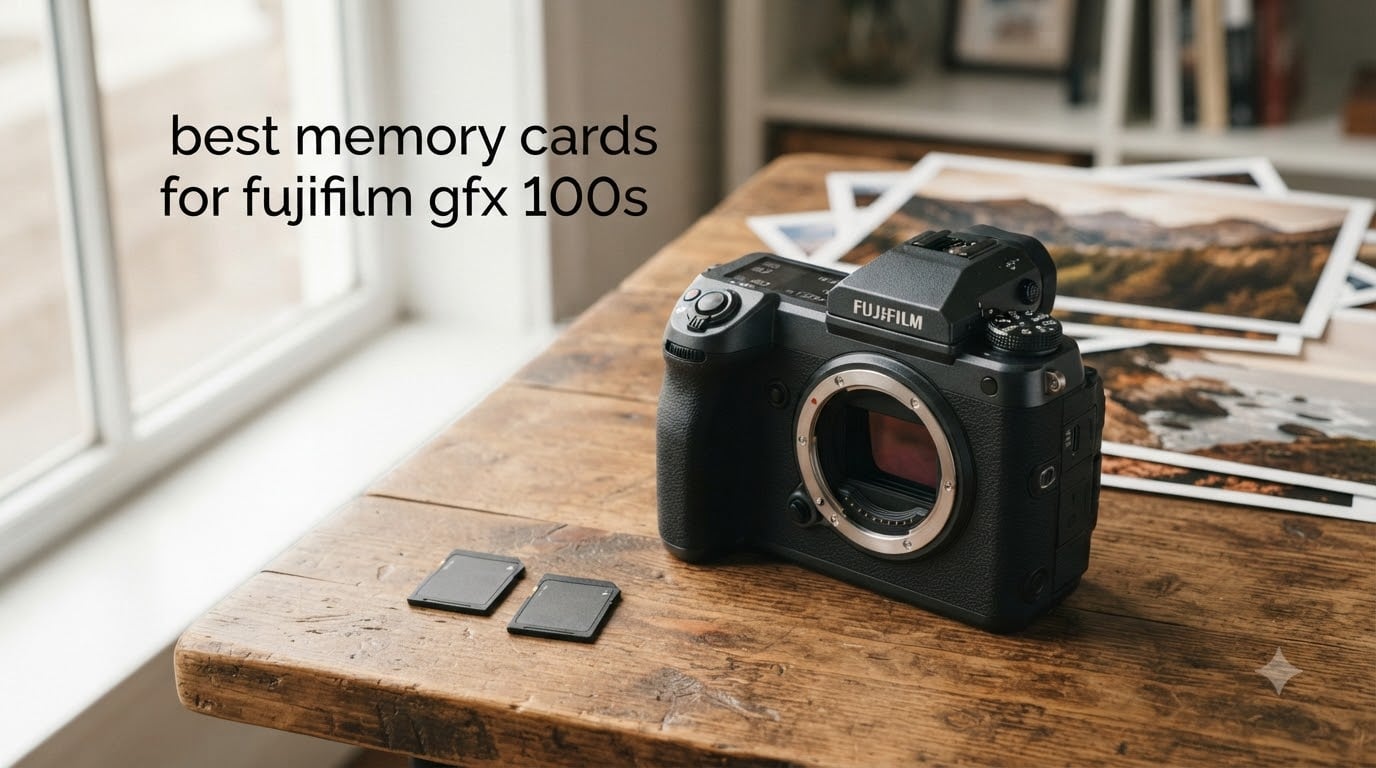 best memory cards for fujifilm gfx 100s