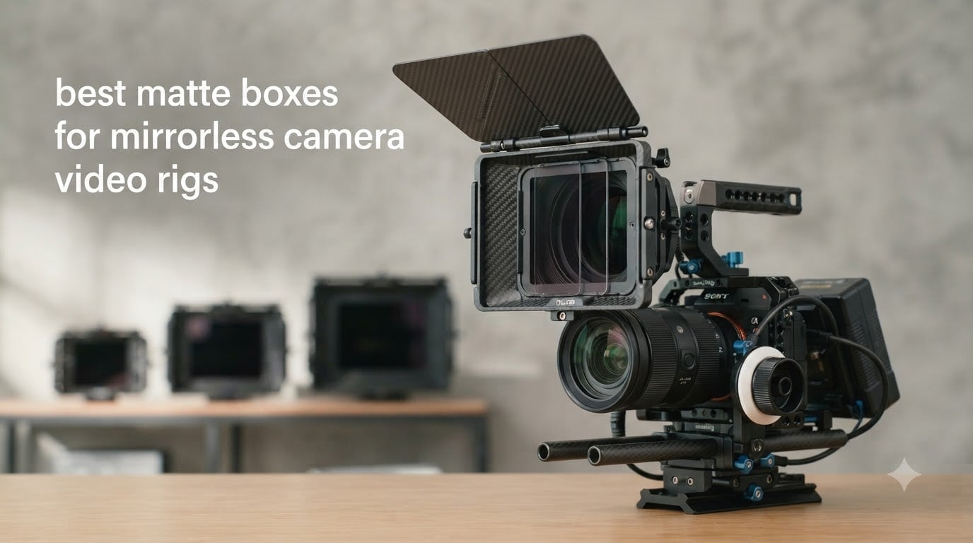 best matte boxes for mirrorless camera video rigs