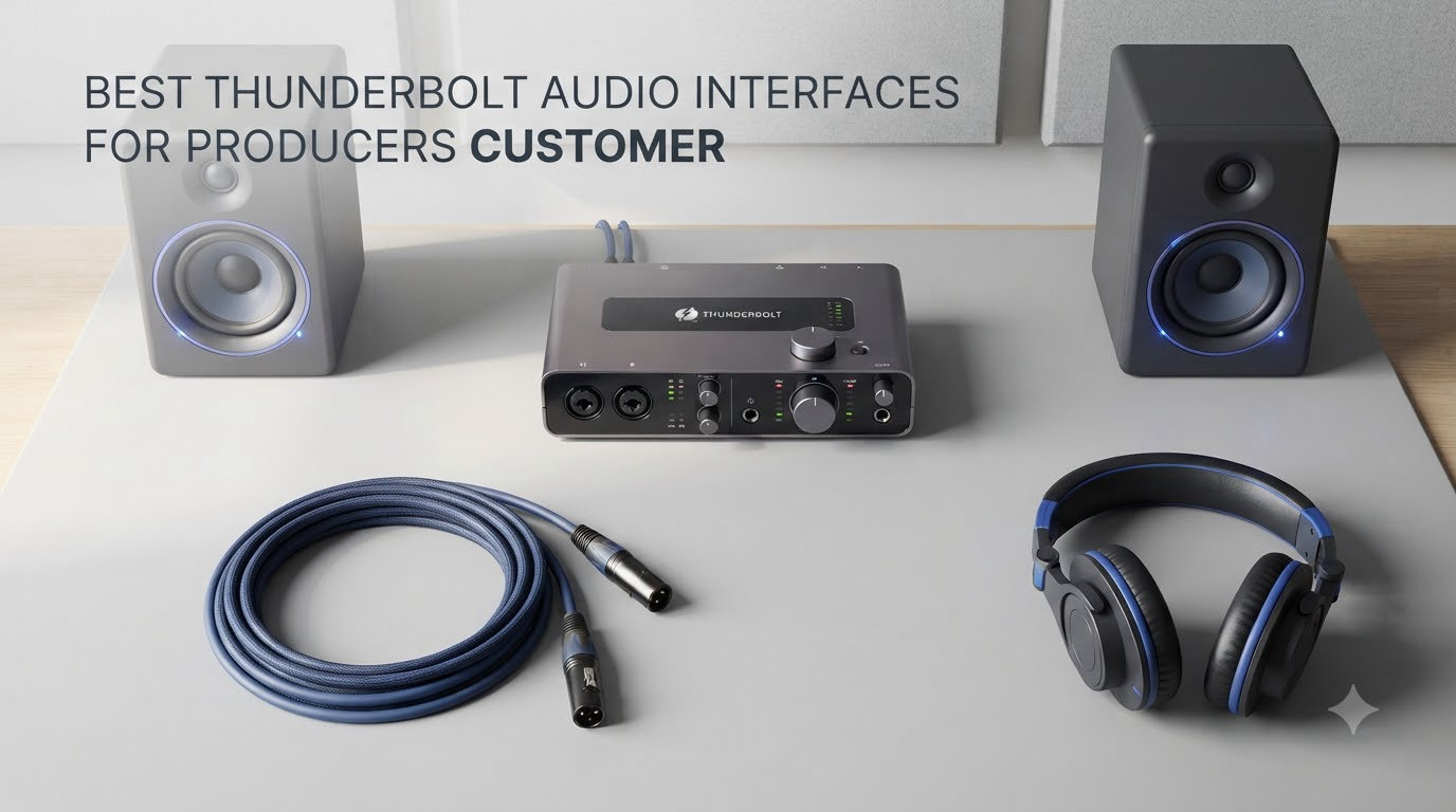 best thunderbolt audio interfaces for producers customer