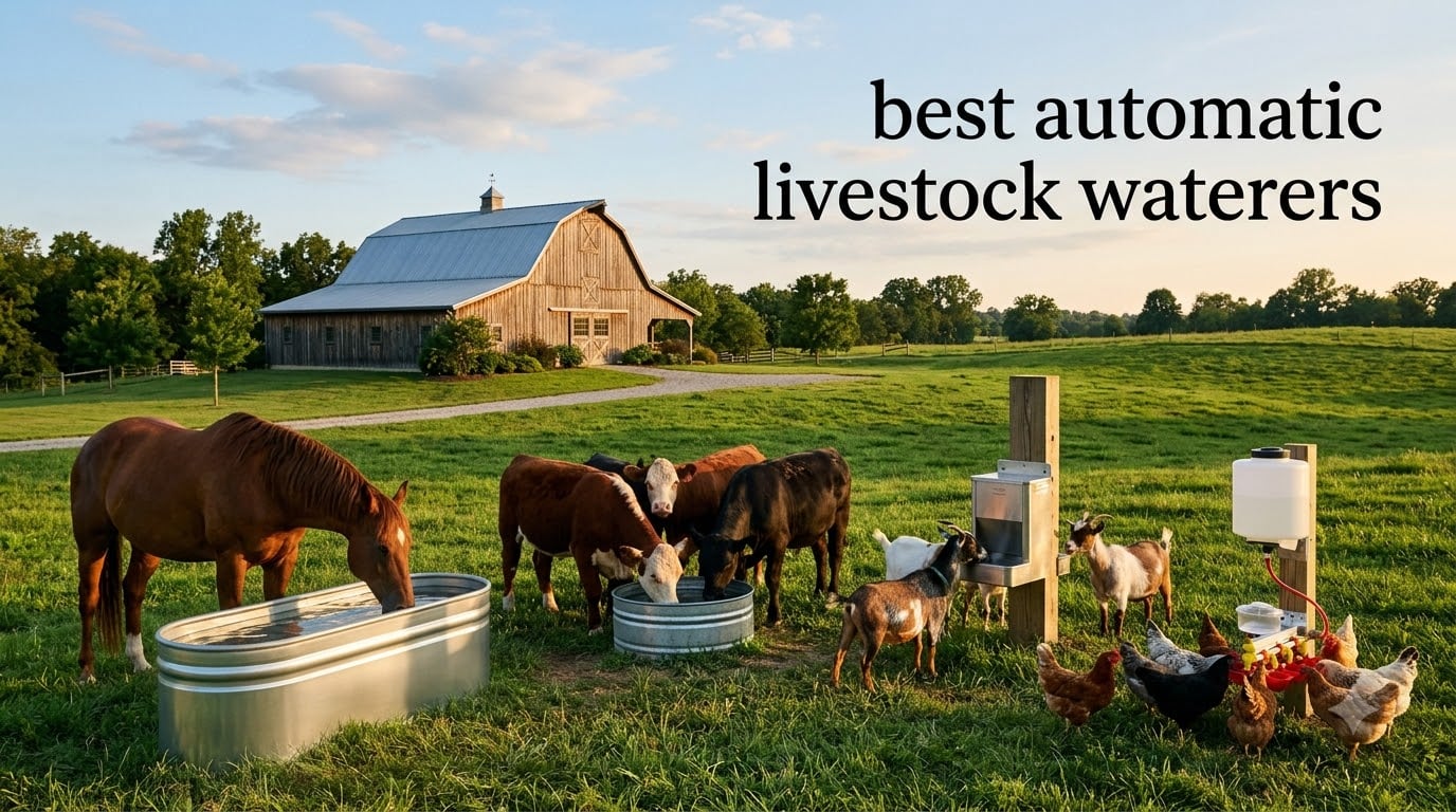 best automatic livestock waterers
