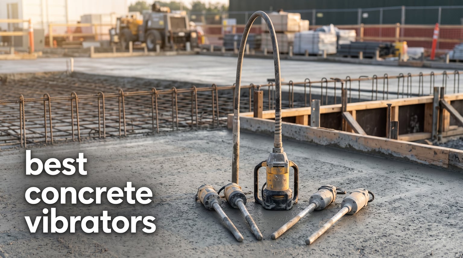 best concrete vibrators