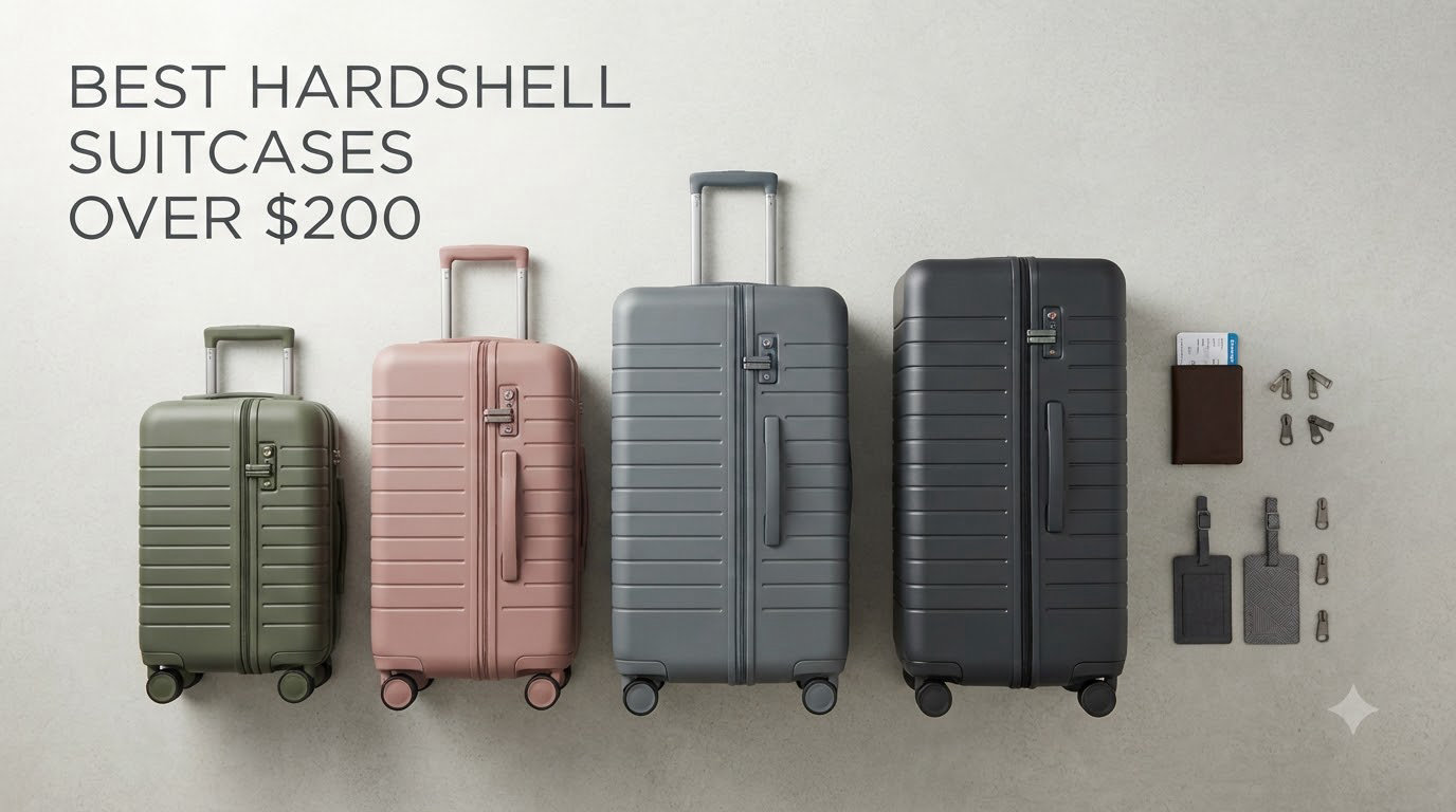 best hardshell suitcases over $200