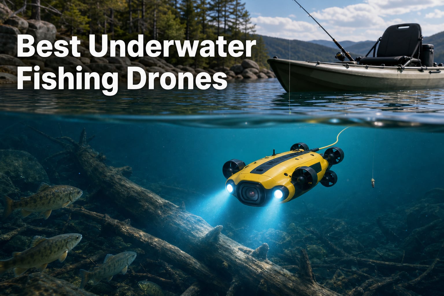 Best Underwater Fishing Drones