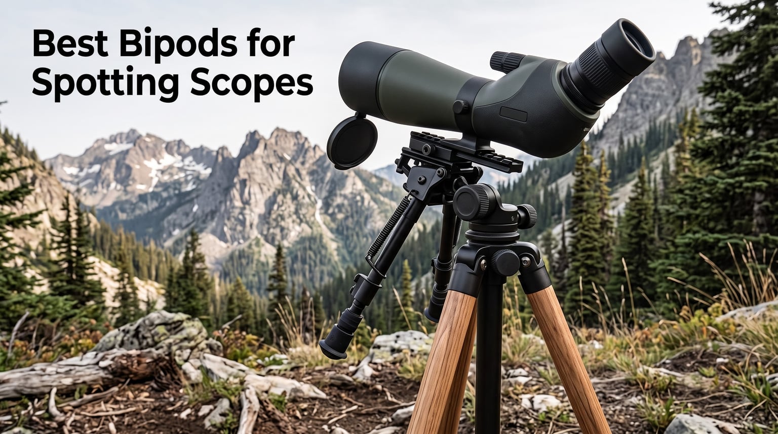 Best Bipods for Spotting Scopes