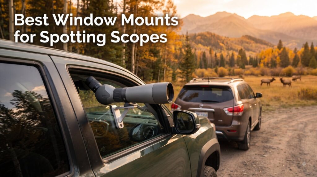 Best Window Mounts for Spotting Scopes